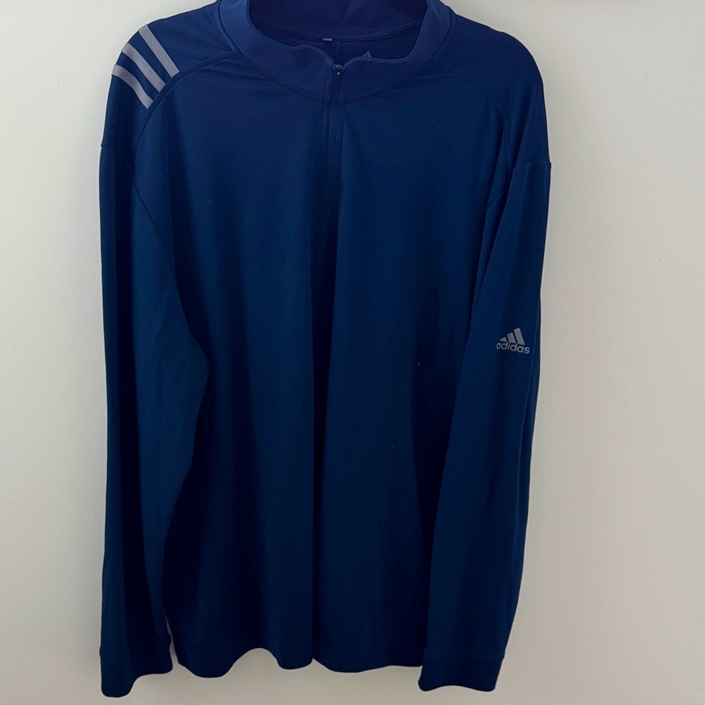 Adidas Dark Blue Long Sleeve Top
